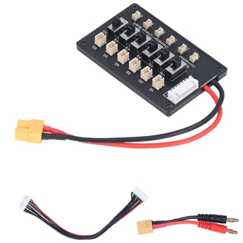 JST-PH2.0mm+JST1.25mm Anschluss 1S Lithium-Batterien Ausgeglichenes Ladeplatinenmodul Lipo-Batterie-Ladeplatine mit 6S 22awg Silikon-Ausgleichskabel von Walfront