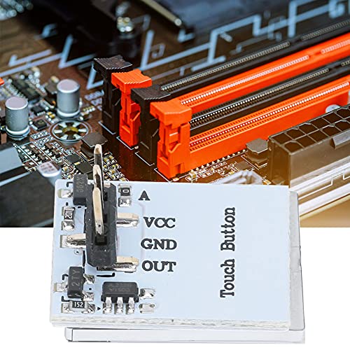 Kapazitiver Touch-Switch-Taste-Modul Gutes Anti-Interferenzleistung Wasserdichtem Spannungseingang und Ausgangsausgabe, die Weniger die Ausgabe oder den Halten der Ausgangsleistung für Elektronische von Walfront