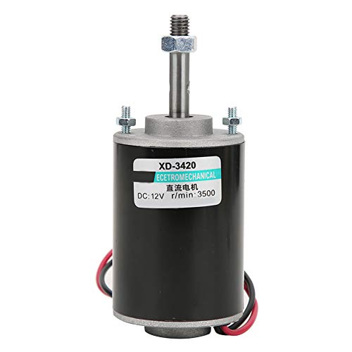 Mini Dauermagnet DC Motor, 12 V/24 V CW/CCW Reversible Elektrische Getriebemotor Hochgeschwindigkeit ​​Niederige Lärm Für DIY Generator(3500 U/min (12 V)) von Walfront