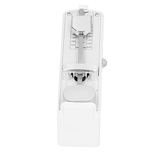 Mini-mechanisches Metronom mit Fünffachen Sternverstärker-Loch ABS + Metall Einstellbare Geschwindigkeit 60~208 Leichtes Tragbares Metronom für Klavier Ukulele Gitarre Geigentrommel Geeignet (WHITE) Mini-mechanisches Metronom mit Fünffachen Sternverstärker-Loch ABS + Metall Einstellbare Geschwindigkeit 60~208 Leichtes Tragbares Metronom für Klavier Ukulele Gitarre Geigentrommel Geeignet (WHITE) von Walfront