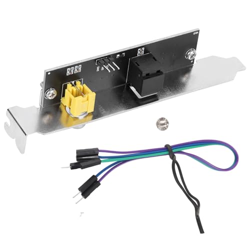 OutPlate Kabelhalterung SPDIF Optische Elektrische Komponenten Glasfaser für ASUS/GIGABYTE/MSI Motherboard 12 X 2 X 1,8 Cm / 4,7 X 0,8 X 0,7 Zoll von Walfront