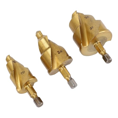 PPR Hebe-Bits 15-19mm 18-24mm 24-31mm Cutter Durchmesser für Wasserrohr-Reparatur mit 1/4-Zoll Hex-Schaft-Spiral-Rillen-Chip-Entfernung für PVC-Rohr MPP-Rohr von Walfront