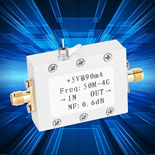 Rauscharmer Verstärker, 1pc Rauscharmer Verstärker 22 dB High Gain LNA 50M-4GHz Bandbreite NF = 0,6 dB RF FM HF VHF / UHF Amateurfunk -110 dBm von Walfront