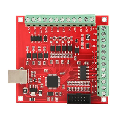 USB Interface Controller Karte Breakout Board CNC MACH3 Bewegungssteuerung 100 kHz Mit Jog Handler für Gravierfräsmaschine Schrittmotortreiber Fräsmaschine Interface von Walfront