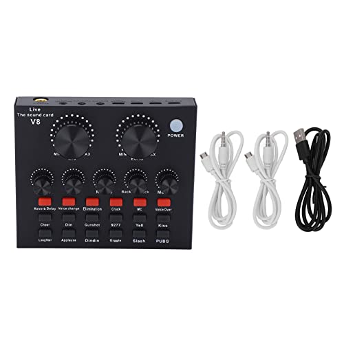 Zweikanal-Audio-Conditioner-Mixer Zweikanal-Rauschunterdrückung Bluetooth-Audiokonverter Mischpult Hall Sprachänderung Elektrischer Sound 48 KHz 16 Bit von Walfront