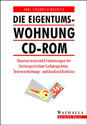 Die Eigentumswohnung CD-ROM von Walhalla Fachverlag