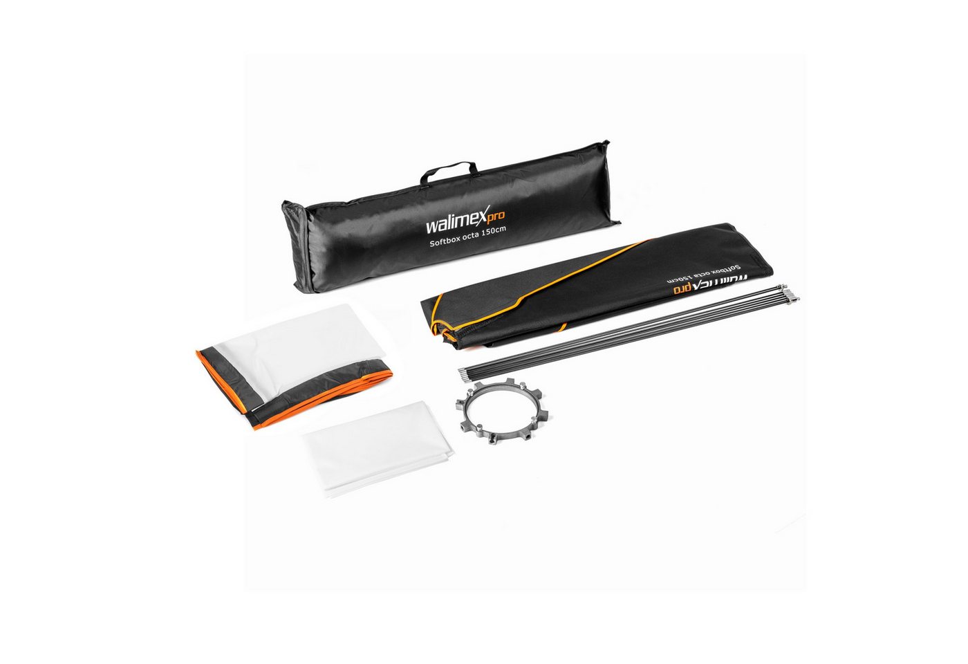 Walimex Pro Softbox Octagon Softbox Orange Line 150 von Walimex Pro