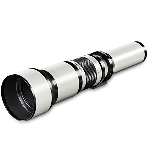 Walimex pro 650-1300mm 1:8-16 CSC Teleobjektiv für DSLR MFT - Manueller Fokus, Zoom-Teleobjektiv für Vollformat & APS-C Sensor, Ganzmetallfassung, inkl. Aufbewahrungstasche & Objektivdeckeln von Walimex Pro