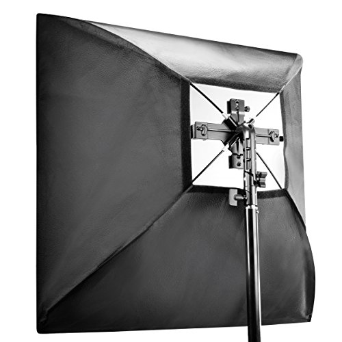 Walimex Blitzhalter Set inkl. Softbox (4-fach, 60x60cm) von Walimex pro