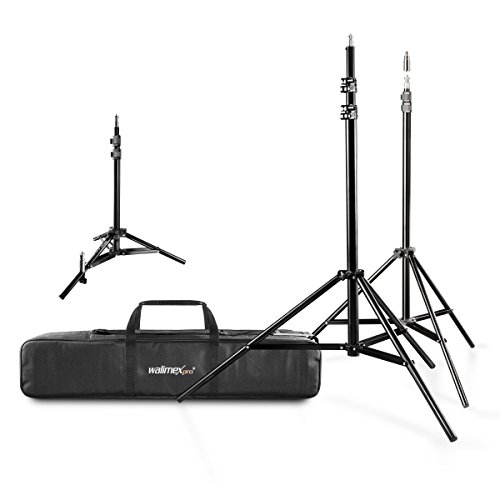 Walimex Lampenstativ-Set mit Tasche (4-teilig) von Walimex pro