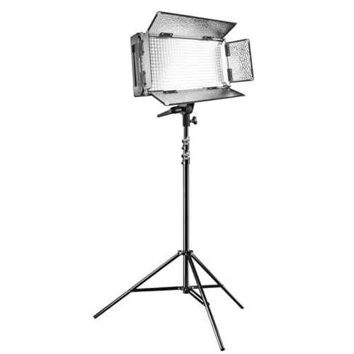 Walimex Pro LED 500 Flächenleuchte mit WT-806 Stativ Walimex Pro LED 500 Flächenleuchte mit WT-806 Stativ von Walimex pro
