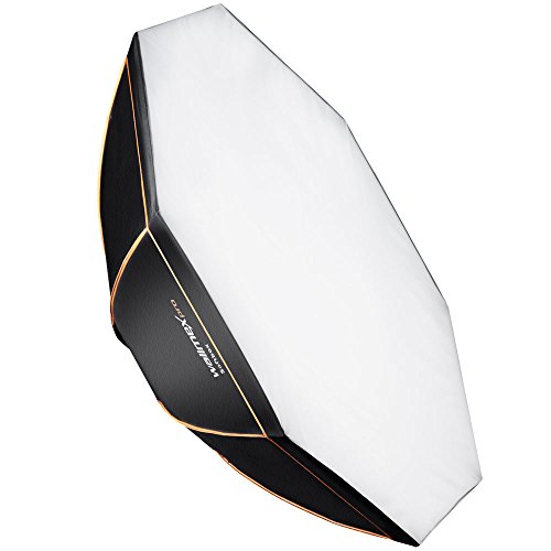 Walimex Pro Octagon Softbox Orange Line 170 cm Durchmesser für Multiblitz V von Walimex pro