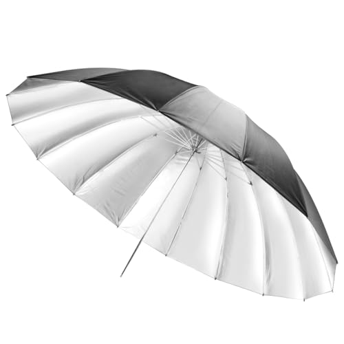 Walimex Pro Reflexschirm schwarz/silber, Durchmesser 180 cm von Walimex pro
