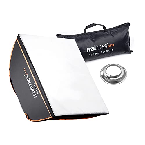 Walimex Pro Softbox Orange Line 90x90 cm für Broncolor von Walimex pro