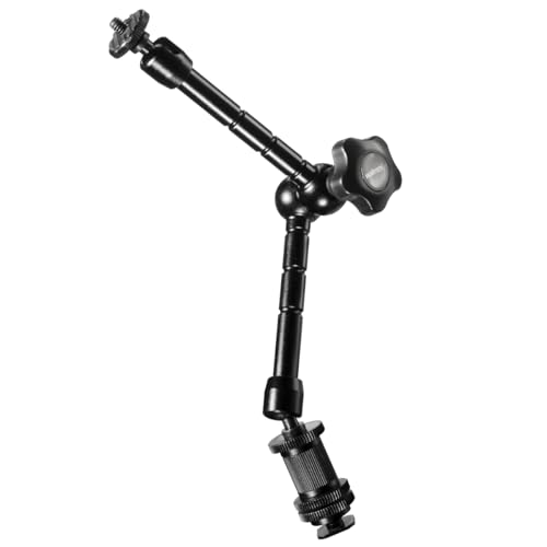 Walimex Pro Swivel Arm Magic 28 DSLR-Gelenkarm (Auslegearm für Videostative, DSLR Rigs, Dollys und Aufnahmetische), Schwarz von Walimex pro