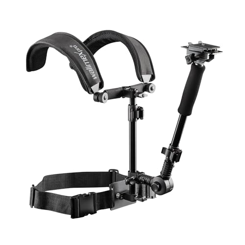 Walimex Pro Video Schulterstativ für Kamera & Camcorder - Ergonomisch, Anpassbar & Komfortabel - Ideal für Langzeit-Fotografie und Filmaufnahmen - Inklusive Schnellwechselplatte & Zoomring Walimex Pro Video Schulterstativ für Kamera & Camcorder - Ergonomisch, Anpassbar & Komfortabel - Ideal für Langzeit-Fotografie und Filmaufnahmen - Inklusive Schnellwechselplatte & Zoomring von Walimex pro