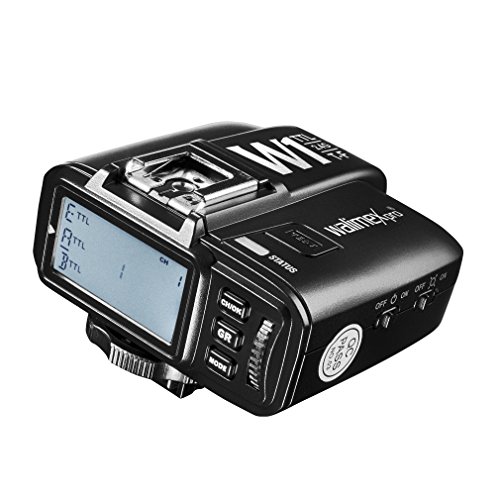 Walimex pro Funkauslöser W1 TTL T-F für Fujifilm Kamera, Funk Fernbedienung und Funk Auslöser für Flash2Go 600 TTL, Light Shooter 360 TTL, Transmitterr von Walimex pro