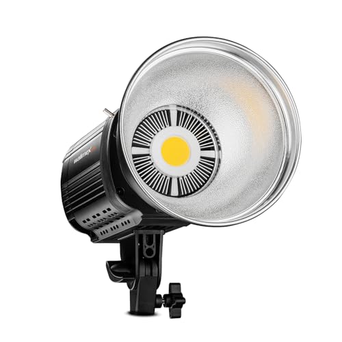 Walimex pro Niova 100 Plus Daylight dimmbare LED Videoleuchte mit Bowens-Reflektor & Soft Diffusor I Studiolicht mit COB LED-Technologie I 5600 K, CRI=93 I Leuchtstärke verstellbar von 10-100% Walimex pro Niova 100 Plus Daylight dimmbare LED Videoleuchte mit Bowens-Reflektor & Soft Diffusor I Studiolicht mit COB LED-Technologie I 5600 K, CRI=93 I Leuchtstärke verstellbar von 10-100% von Walimex pro