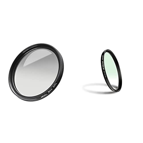 Walimex pro Polfilter zirkular Slim 49mm (inkl. Schutzhülle) & UV-Filter Slim MC 49 mm (inkl. Schutzhülle) von Walimex pro