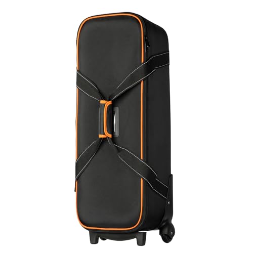 Walimex pro Studiotasche Trolley Größe S – Großräumiger & gepolsterter Trolley für Studioequipment, 2-in-1 Funktion als Tasche und Trolley mit kugelgelagerten Rollen Walimex pro Studiotasche Trolley Größe S – Großräumiger & gepolsterter Trolley für Studioequipment, 2-in-1 Funktion als Tasche und Trolley mit kugelgelagerten Rollen von Walimex pro