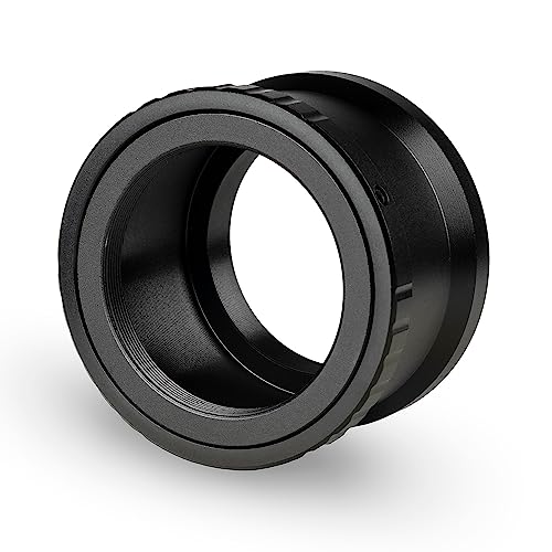 Walimex pro T2 Adapter für Sony E-Mount – Adapterring mit manuellem Fokus, einfache Handhabung, Objektiv-Anschlussring kompatibel mit Sony NEX-3 NEX-3C NEX-3N NEX-5 NEX-5C, Alpha A7 A7R IV A7R V etc. von Walimex pro