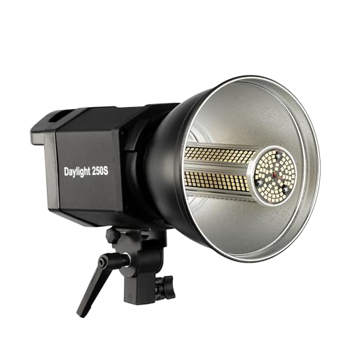 Walimex pro Videoleuchte mit moderner LED-Technik, 5000K Tageslicht, CRI 90+, 35 W Leistung, inkl. mit Gehäuse & Reflektor, ideal für Foto- und Videoaufnahmen von Walimex pro