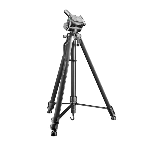 Walimex pro WT-3530 Basic Stativ 146cm schwarz – 3kg Traglast, leichtes und stabiles Foto Video Stativ mit 3-Wege Panorama Kopf ideal für Kamera und Handy Aufnahmen, inkl. Tasche und Smartphone Halter Walimex pro WT-3530 Basic Stativ 146cm schwarz – 3kg Traglast, leichtes und stabiles Foto Video Stativ mit 3-Wege Panorama Kopf ideal für Kamera und Handy Aufnahmen, inkl. Tasche und Smartphone Halter von Walimex pro