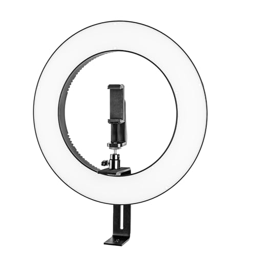 Walimex pro dimmbares LED Ringlicht 23W I Ringleuchte mit einzeln schaltbaren Sektoren I 380 Bi Color Kameralicht & Selfie Licht I mit Kamera- & Handyzubehör + Tasche I kompatibel mit vielen Stativen Walimex pro dimmbares LED Ringlicht 23W I Ringleuchte mit einzeln schaltbaren Sektoren I 380 Bi Color Kameralicht & Selfie Licht I mit Kamera- & Handyzubehör + Tasche I kompatibel mit vielen Stativen von Walimex pro