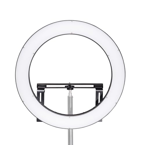 Walimex pro dimmbares LED Ringlicht 32W I Ringleuchte mit einzeln schaltbaren Sektoren I 500 Bi Color Kameralicht & Selfie Licht I mit Zubehör + Tasche I kompatibel mit vielen Stativen Walimex pro dimmbares LED Ringlicht 32W I Ringleuchte mit einzeln schaltbaren Sektoren I 500 Bi Color Kameralicht & Selfie Licht I mit Zubehör + Tasche I kompatibel mit vielen Stativen von Walimex pro