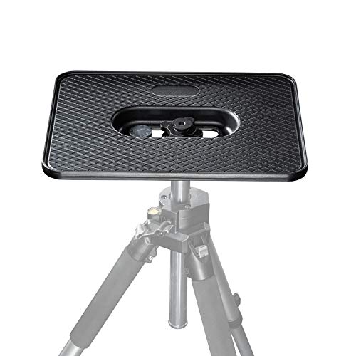 Walimex 15113 Laptop- und Projektorplatte - stabile komfortable Beamer, Laptop und Projektorplatte, Aluminium, sehr stabil, 44263 und 44200 Zoll Anschluss von Walimex