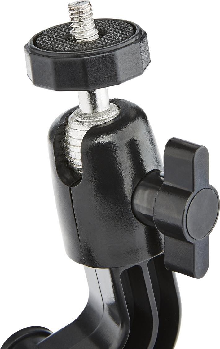 Walimex Mantona Saugnapfhalterung 1-Bein Grösse XL (9cm Saugnapf, für GoPro Hero 11 10 9 8 7 6 5 4 3+ Session und andere kompatible Action Cams) (1021281) von Walimex