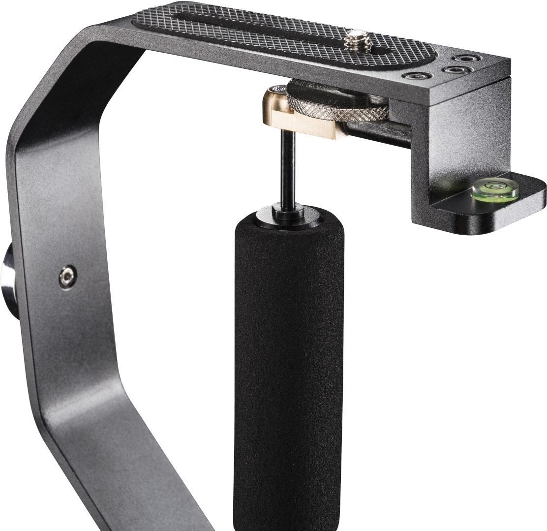 Walimex Mantona Schwebestativ inkl. Gegengewichten, 1/4 , geeignet für Action Cams GoPro Hero 11 10 9 8 7 6 5 und Camcorder (1020313) von Walimex