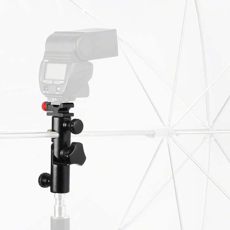 WALSER Walimex Flash and Umbrella Holder - Halter (1017040) von Walimex