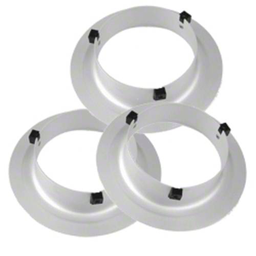Walimex Set für pro & K 17084 Softboxadapter (Ø) 15.2cm 3St. von Walimex