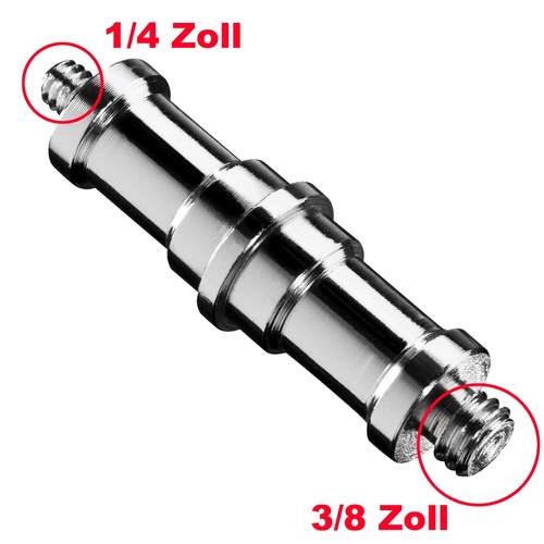 Walimex Spigot Außengewinde=1/4 , 3/8 von Walimex