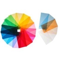 WALSER Walimex - Lichtfilterkit - Farbkorrektur, Streuung, Farbe - 80 x 100 cm (1017376) von Walimex