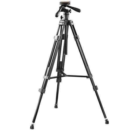 Walimex VT-2210 Dreibeinstativ 1/4 Zoll Arbeitshöhe=78 - 188cm Schwarz inkl. Tasche von Walimex
