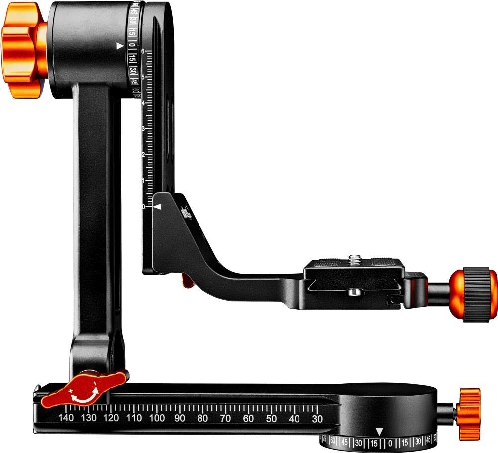 Walimex pro Aluminium Gimbal Head Stativkopf A20 - Hochwertiger 360 Grad Panorama Stativkopf Affenschaukel mit Arca Schnellwechselplatte,Traglast 20 kg, mit Tasche, für DSLR DSLM Spektiv Objektiv, 21961 (1021961) Walimex pro Aluminium Gimbal Head Stativkopf A20 - Hochwertiger 360 Grad Panorama Stativkopf Affenschaukel mit Arca Schnellwechselplatte,Traglast 20 kg, mit Tasche, für DSLR DSLM Spektiv Objektiv, 21961 (1021961) von Walimex