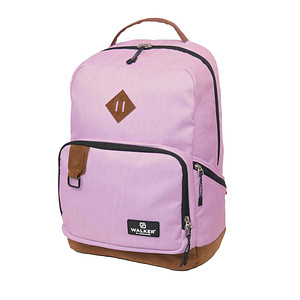 Walker Schulrucksack Concept Pure Eco Kunstfaser rosa von Walker