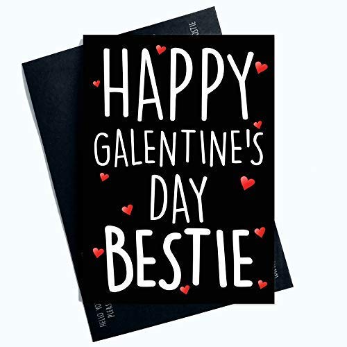 Lustig Galentines Tag Valentinstag Karten Lustig Grußkarten für Sie Profanity Karten für Sie Valentins Karte für Beste Freunde Wifey Verlobte Verlobte Lgbtq Lgbt Geschenk Komödien PC723 von Wall Smart Designs