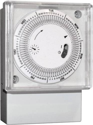 Wallair 1IO0020 Zeitschaltuhr analog Wochenprogramm 3500W IP30 Wallair 1IO0020 Zeitschaltuhr analog Wochenprogramm 3500W IP30 von Wallair