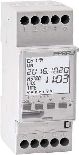 Wallair 1IO4291 Zeitschaltuhr digital Wochenprogramm 3500W IP20 Dämmerungsfunktion, Astro-Funktion Wallair 1IO4291 Zeitschaltuhr digital Wochenprogramm 3500W IP20 Dämmerungsfunktion, Astro-Funktion von Wallair