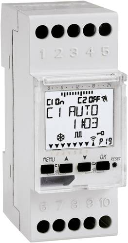Wallair 1IO5091S Zeitschaltuhr digital Jahresprogramm, Wochenprogramm 3500W IP20 Zyklusprogramm, Zuf Wallair 1IO5091S Zeitschaltuhr digital Jahresprogramm, Wochenprogramm 3500W IP20 Zyklusprogramm, Zuf von Wallair