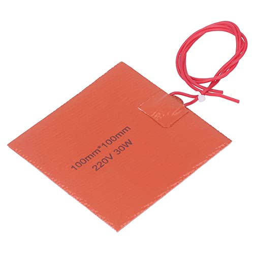 Flexible Silikonheizungswürfel Heizkissenmatte 200 Grad Celsius Maximal 220 V 30W Universal 3D -Druckerzubehör Flexible Silikonheizungswürfel Heizkissenmatte 200 Grad Celsius Maximal 220 V 30W Universal 3D -Druckerzubehör von Walmeck