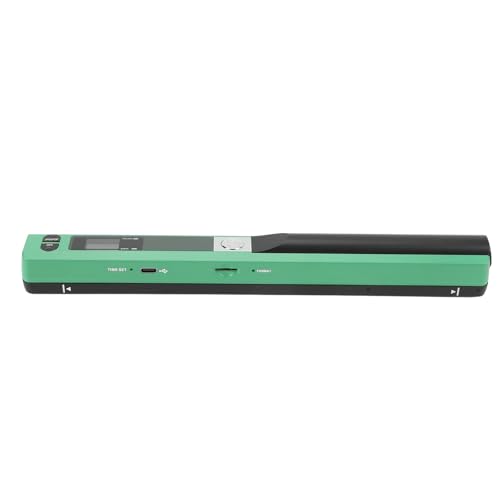 Tragbarer A4 -Dokument -Scanner 900 DPI Multifunktionales Handheld Image Scanner (Grün) von Walmeck