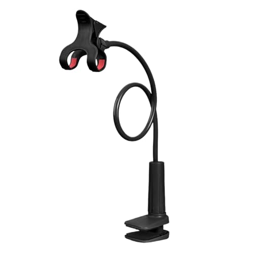 Walopola Bett-Telefonhalter, Telefonhalter für das Bett | Multifunktionale Handyhalterung - Schwanenhals-Telefonhalter für Schreibtisch, Kopfteil, Bett, Nachttisch, biegsamer Telefonständer mit langem von Walopola