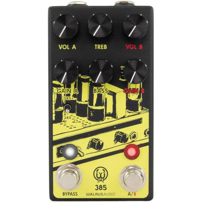 Walrus Audio 385 MkII Dynamic Overdrive Yellow von Walrus Audio