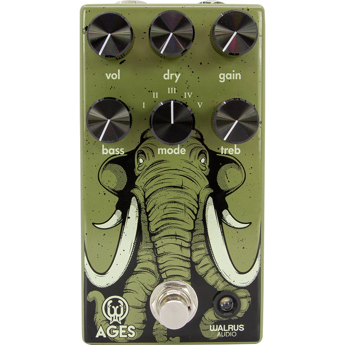 Walrus Audio Ages Five-State Overdrive Effects Pedal Walrus Audio Ages Five-State Overdrive Effects Pedal von Walrus Audio