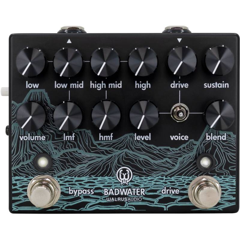 Walrus Audio Badwater Bass Guitar Multi-Effects Pedal von Walrus Audio