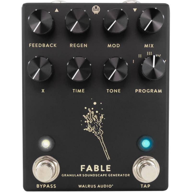 Walrus Audio Fable Black - Granular Soundscape Generator Limited Edition von Walrus Audio